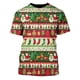 thumbnail image 1 of Camiseta con estampado de dibujos animados de Papá Noel para hombre, Tops sueltos de manga corta con cuello redondo, ropa informal de moda para niños, Navidad y Año Nuevo, 1 of 5