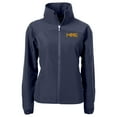 thumbnail image 2 of Women's Cutter & Buck  Navy Milwaukee Brewers City Connect Charter Eco Recycled Full-Zip Jacket, 2 of 3
