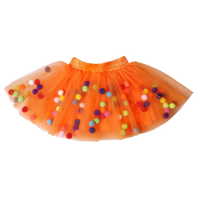 FhsagQ Robe pour Filles Jupe Tutu Jupon Jupe Tutu Courte Jupe Tutu pour Enfants Jupe à Pompons Jupe Tutu pour Filles Jupe de Carnaval Robes de Pâques pour Filles 10-12 Vert Menthe 7-8 Ans