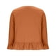 thumbnail image 4 of Vestidos Casuales Para Mujer, Blusas De Mujer De Moda Camiseta/camiseta de manga larga con cuello en V y mangas de encaje de lino sintético para mujer, primavera e invierno, 4 of 6