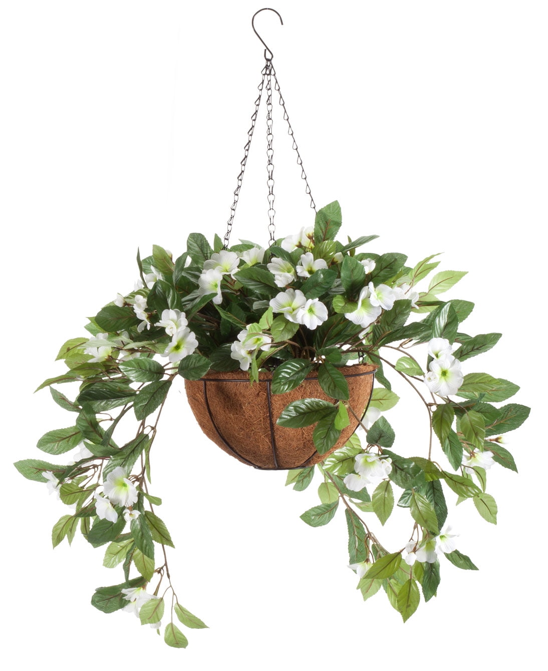 OakRidge Miles Kimball Fully Assembled Artificial Impatiens Hanging