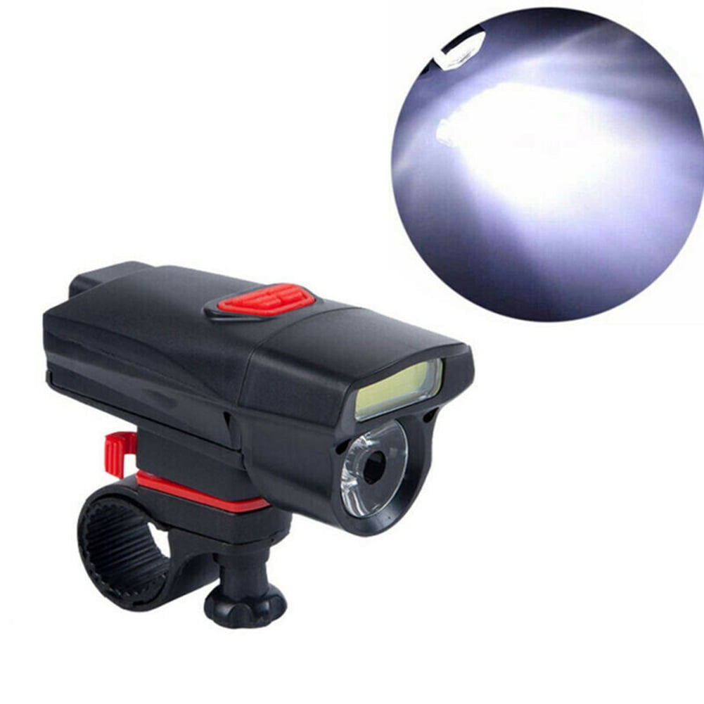 Battery Powered Bike Front Head Light Cycling Bicycle LED Lamp Outdoor