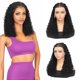 thumbnail image 1 of Utracycoy 13X6 Pelucas delanteras de encaje trenzado Cabello humano Pelucas onduladas rizadas para mujeres negras Pre arrancadas Línea de cabello natural Rizado profundo HD 180% Densidad Peluca sin nu, 1 of 1