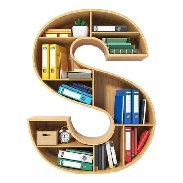 Adorno colgante con forma de libro del alfabeto (26 unidades), ideal para amantes de los libros, bibliotecarios, decoración con formas digitales para ratones de biblioteca, adorno acrílico, regalo con