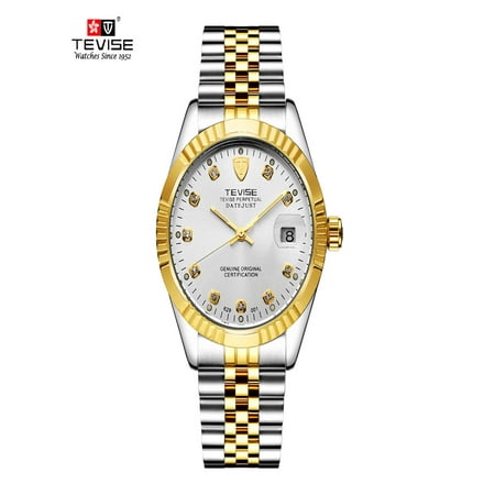 TEVISE Men Brand Watch Fashion Luxury Wristwatch Waterproof Semi-automatic Mechanical Watch Luminous Sport Casual (Best Brands Of Mens Watches)