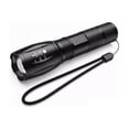 thumbnail image 1 of Linterna Led Recargable T6 Luz Táctica Portátil De Alta Potencia Zoom Telescópico, Linterna De Modo De Cinco Marchas, Adecuada Para Pesca, Equitación Nocturna, Camping, Senderismo Y Montañismo, 1 of 5
