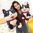 thumbnail image 1 of 2022 cute / soft / husky plush toys / husky Doll with collars / children's birthday gifts / Christmas gifts zhangmengya LED, 1 of 2