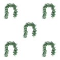 thumbnail image 2 of Guardoinrt Artificial Rattan Garland Decoration For Any Occasion ABS Eucalyptus Garland Easy Care Widely Application 2m 5Set, 2 of 6