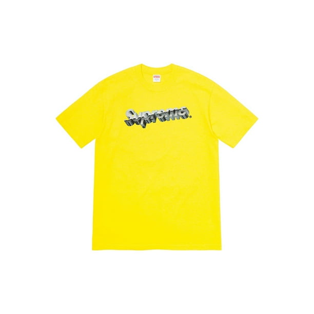 supreme chrome logo t shirt