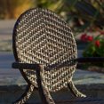 thumbnail image 4 of Chaise d'Extérieur en Osier et Fer Brun Arron (2-pack), 4 of 4