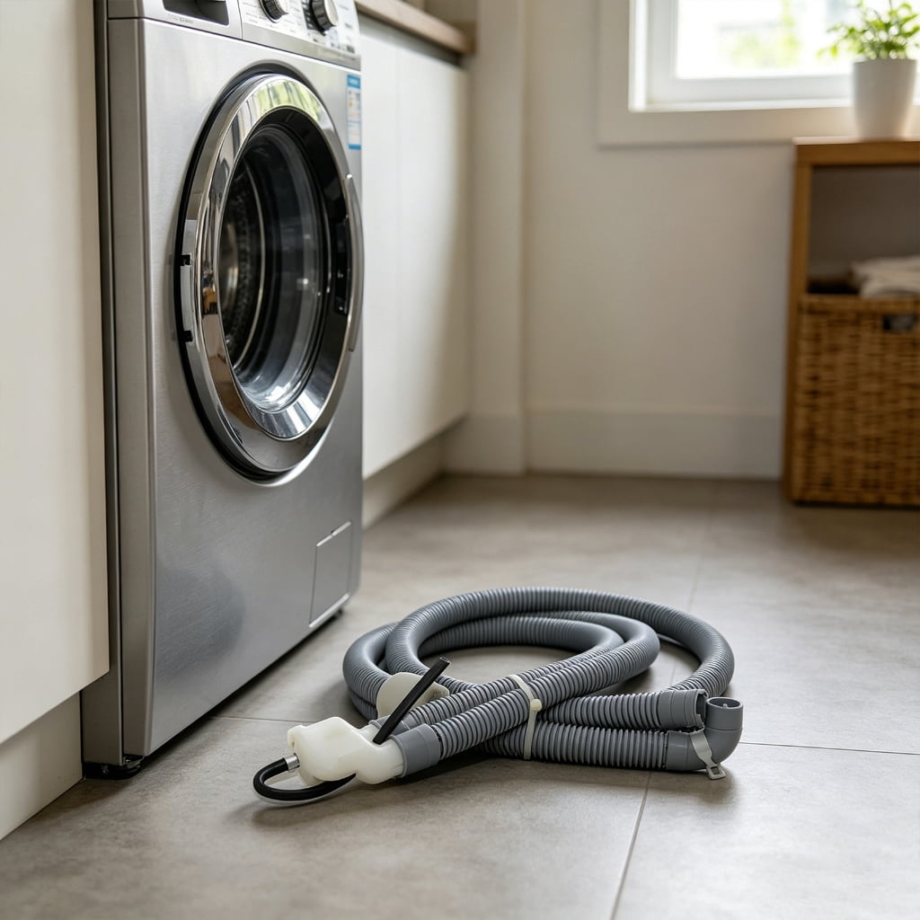 80inch ABS Drain Hose Flexible for Automatic Washing Machines Easy Setup