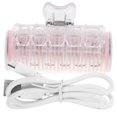 thumbnail image 3 of Pink Nylon Hair Roller for Bang Styling Durable Lightweight Suitable for All Hair Types USB Charging Automatic Heating Tool, 3 of 9