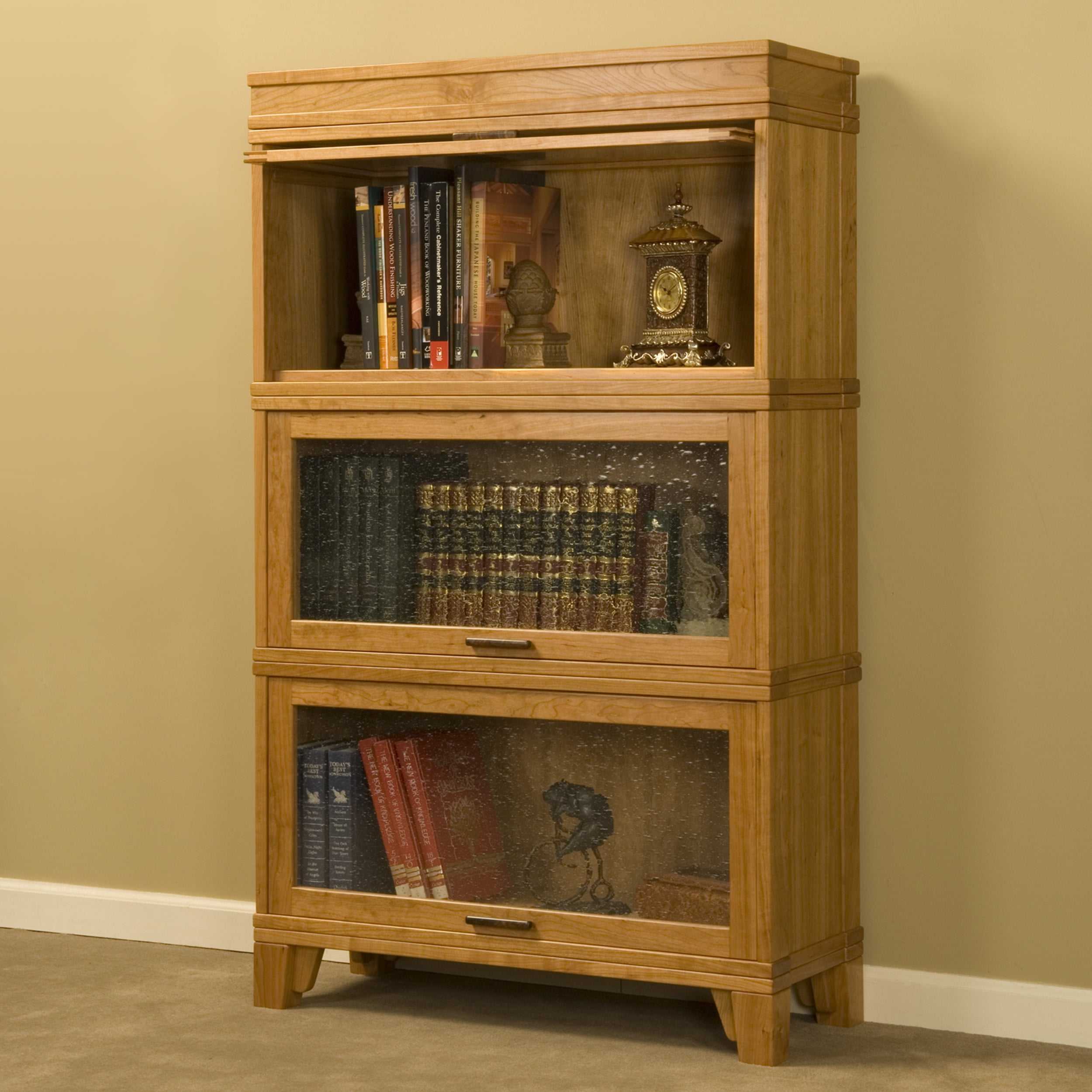 Woodworking Project Paper Plan to Build Barrister Bookcase, Plan Only 