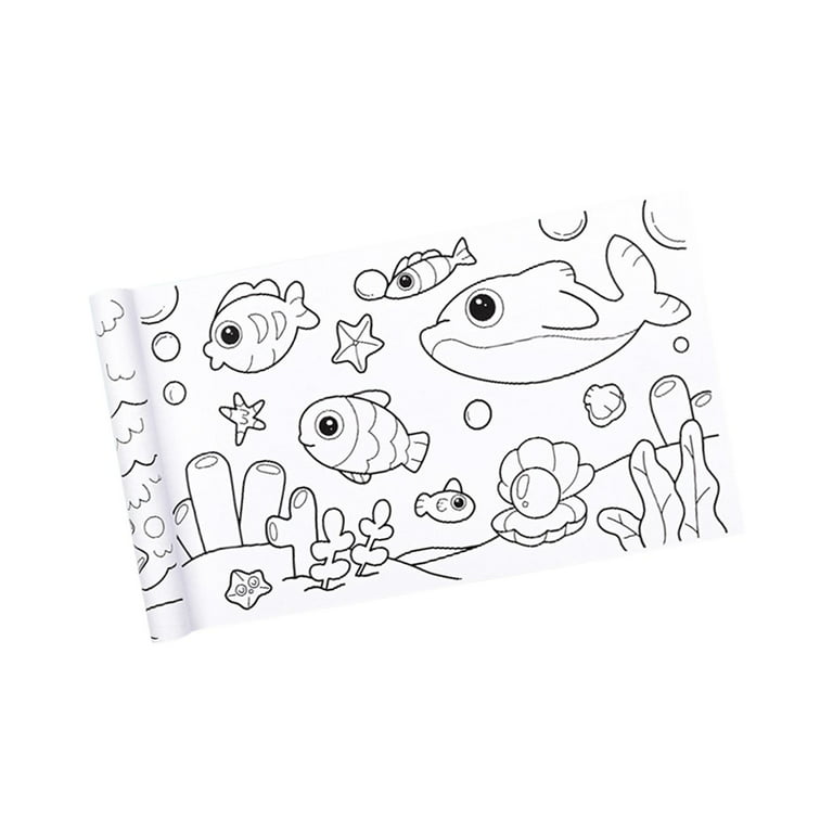 Children's Drawing Roll of Paper for Kids Coloring Roll Drawing Paper for  KiJ A5