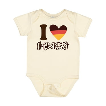 Inktastic I Love Oktoberfest Festival Boys or Girls Baby Bodysuit