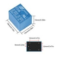 thumbnail image 4 of UMLIFE 12VDC 10A PCB Mount Normally Open 5pins Mini Power Relay for Arduino, 4 of 4