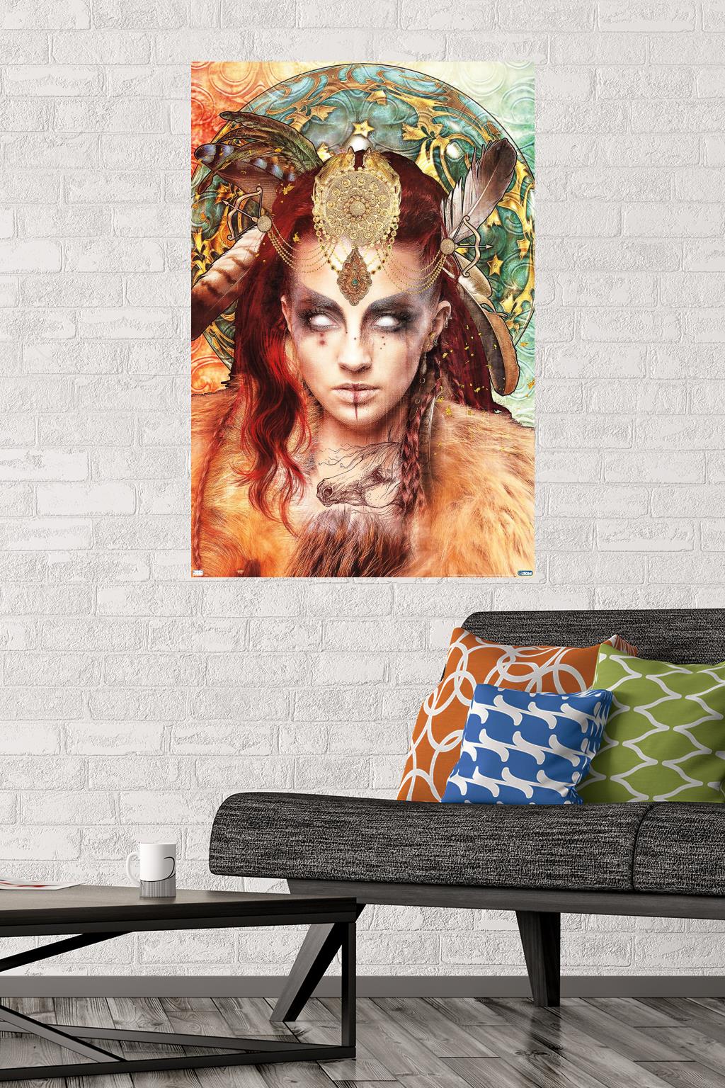 Jena DellaGrottaglia: Cosmic Zodiac - Sagittarius Wall Poster, 22.375" x 34"
