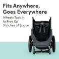 thumbnail image 5 of BOB Gear Wayfinder Jogging Stroller with Dual Suspension and Air-Filled Tires, Storm, 5 of 9