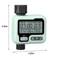 thumbnail image 3 of Temporizador de riego automático | Controlador inteligente de riego para jardín con pantalla LCD y 39 programas | Resistente al agua IPX5 para uso en exteriores | Temporizador de manguera para, 3 of 9