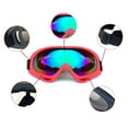 thumbnail image 4 of Ski Goggles Motorcycle Goggles Skiing Goggles Women Girl Men Boy UV 400 Protective Lens Windproof Dust-proof Adjustable Sports Glasses Eyewear, 4 of 7