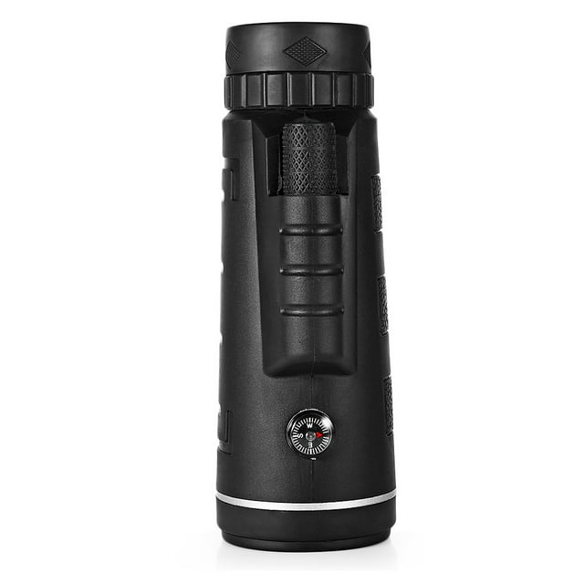 Amdohai 40X60 Outdoor Monocular BAK4 Monocular Telescope HD Vision Prism Scope Built-in Compass for
