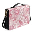 thumbnail image 2 of FOR U DESIGNS Cherry Blossom Bible Case with Shoulder Strap Bible Carrying Bag for Men Size X-Large Lightweight PU Sturdy Bible Protective Carrier Multifunctional Crossbody Backpack Bag Purse, 2 of 7