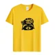 thumbnail image 4 of Camiseta de manga corta con cuello redondo para hombre y mujer de algodón con estampado de mapache divertido de Trash Danda, imprescindible para el verano, 4 of 4