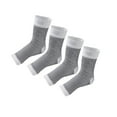 thumbnail image 2 of Medias de compresión antiesguince Qarigey transpirables tobillo Cuidado de los pies blanco S/M, 2 of 6