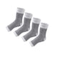 thumbnail image 5 of Soidarity 2 pares de calcetines tobilleros de ajuste agradable a la piel que no se caen en el talón calcetines tobilleros plantares blancos S/M Type2 NO2, 5 of 6