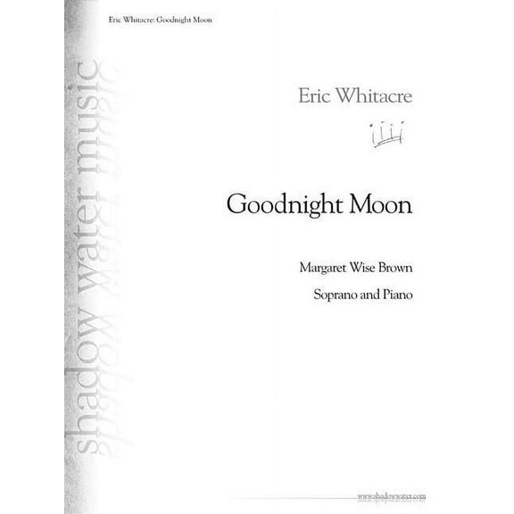 Goodnight Moon: For Soprano and Piano (Paperback)