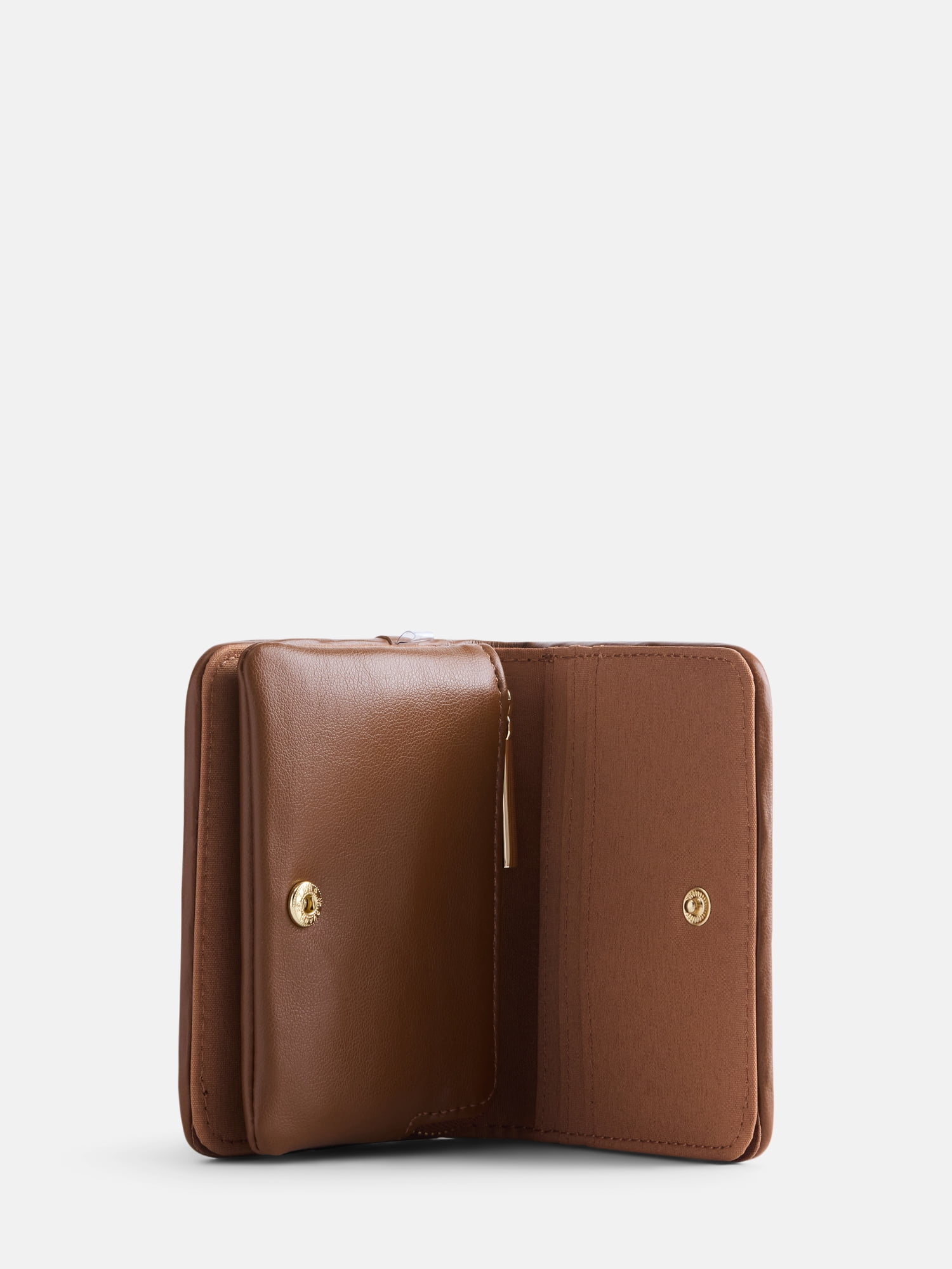 Scenario Women's Woven Bifold Wallet, Autumn Brown