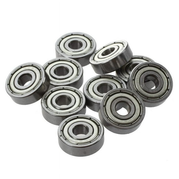 10 Pcs 625ZZ 5mm x 16mm x 5mm Shielded Deep Groove Ball Bearing
