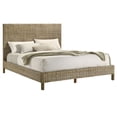 thumbnail image 4 of Zyla Woven Rattan Queen Panel Headboard Kubu Grey, 4 of 4