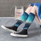 thumbnail image 5 of Balery Ice Blue Ocean Cute Dolphin Calcetines novedosos Calcetines deportivos Calcetines hasta la rodilla Calcetines de algodón Calcetines originales y geniales, 5 of 6