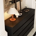 thumbnail image 4 of Oxylife Modern 12-Drawer Dresser with Large Storage, Side Cabinet for Bedroom/Living Room, Black, 4 of 10