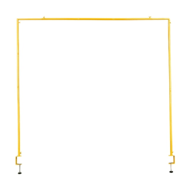 Sobre el soporte de barra de mesa con abrazaderas ajustables para el aniversario de bodas Navidad oro