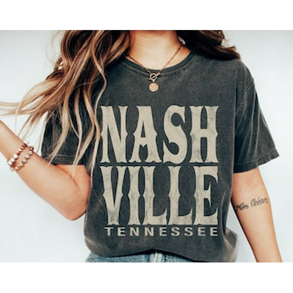 Sam Soft Nashville Shirt, Cute Nashville Tee, Concert Shirt, Music City Shirt, Western Tennessee TShirt, Vintage Distressed