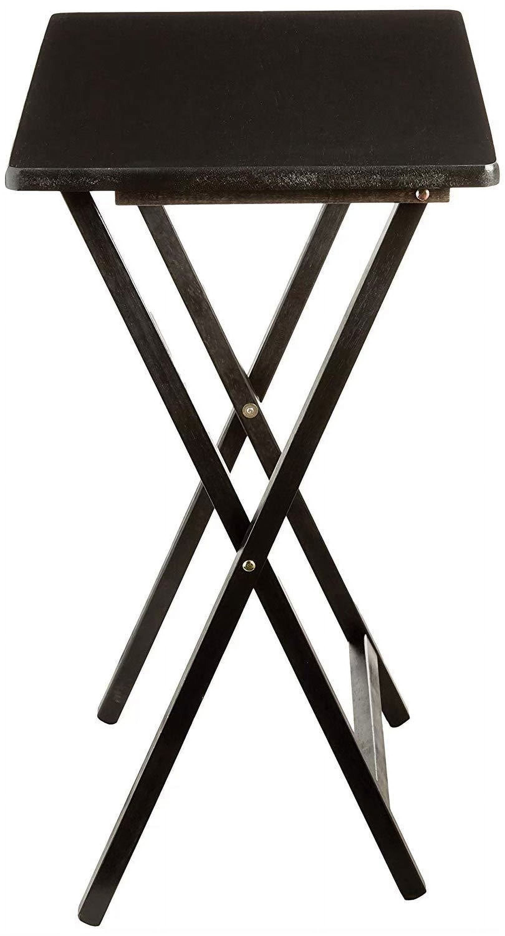 Mainstays walnut 2024 tray table