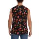 thumbnail image 4 of Fotbe BBQ Men's Camiseta sin Mangas Estampada para Hombres, Playera Casual para Gimnasio, Entrenamiento, Playa-XX-Large, 4 of 7