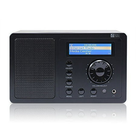 Ocean Digital Internet Radio WR220 Wifi Wlan Receiver Tuner Wireless Connection Music Media Player Desktop Music Alarm Clock-