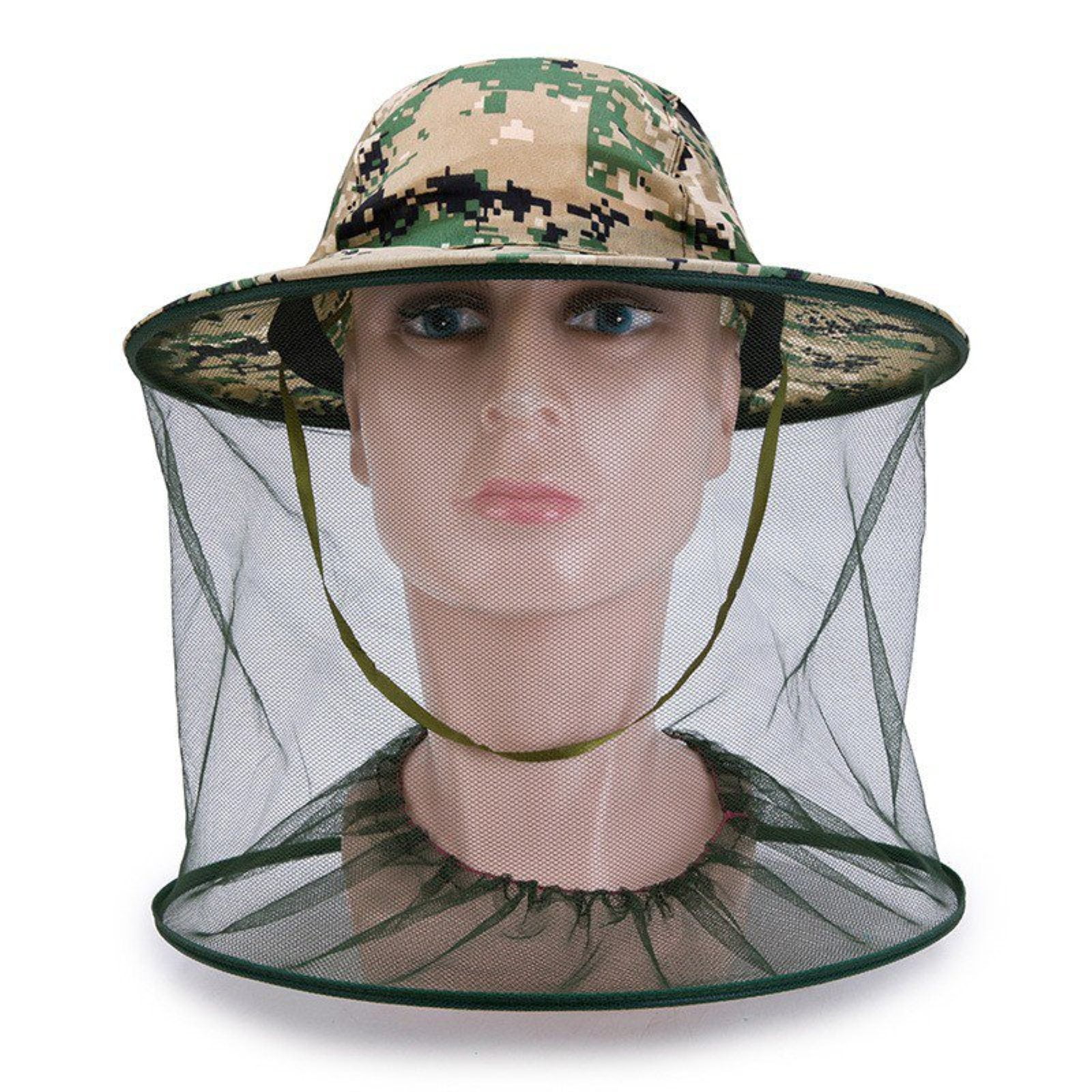 Buy Sun Hat Camouflage Mosquito Head 