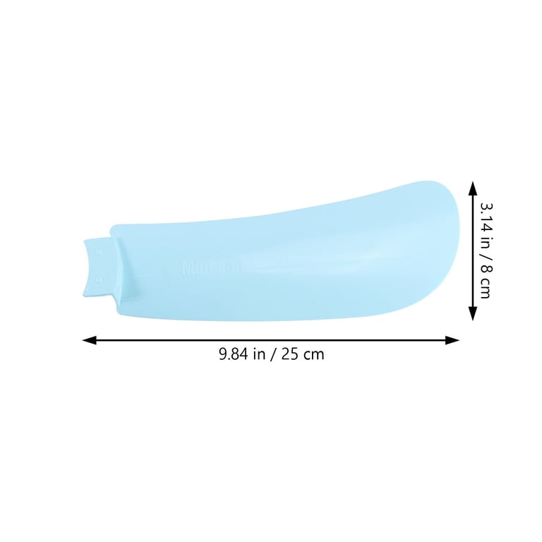 10 Pcs Universal Plastic Mini Fan Blades – Sky Blue Replacement Blades For Ceiling Fans, Home & DIY Use