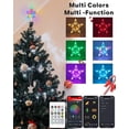 thumbnail image 4 of christmas tree topper 8-points star, 4 of 5