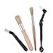 thumbnail image 3 of Coffee Machine Cleaning Brush Set - 4 Piece Set Including Wooden and Nylon Brushes for Grinders and Group Heads, 3 of 4