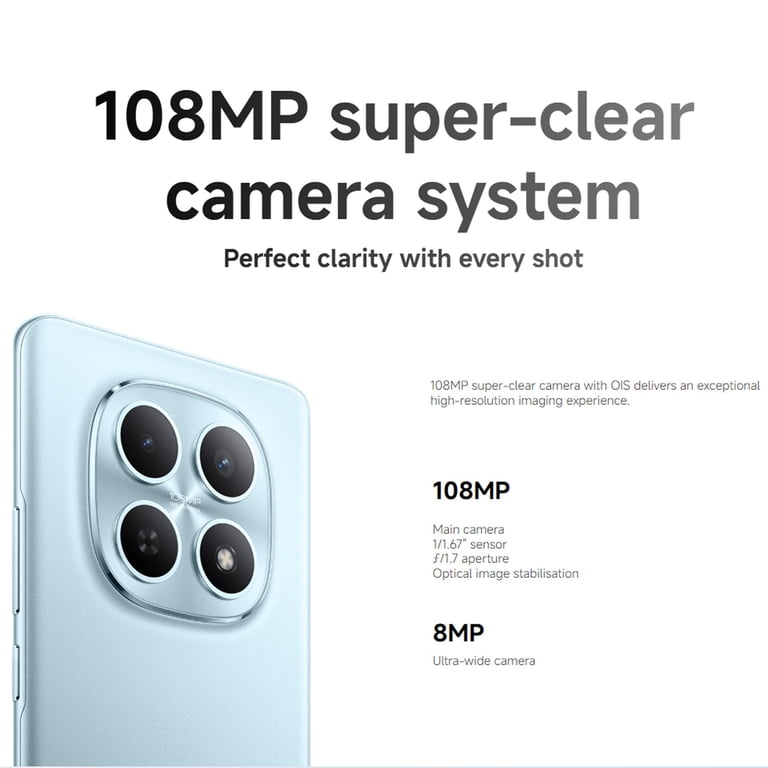 Xiaomi Redmi Note 15 5G 256GB ROM 8GB RAM Dual SIM GSM Unlocked