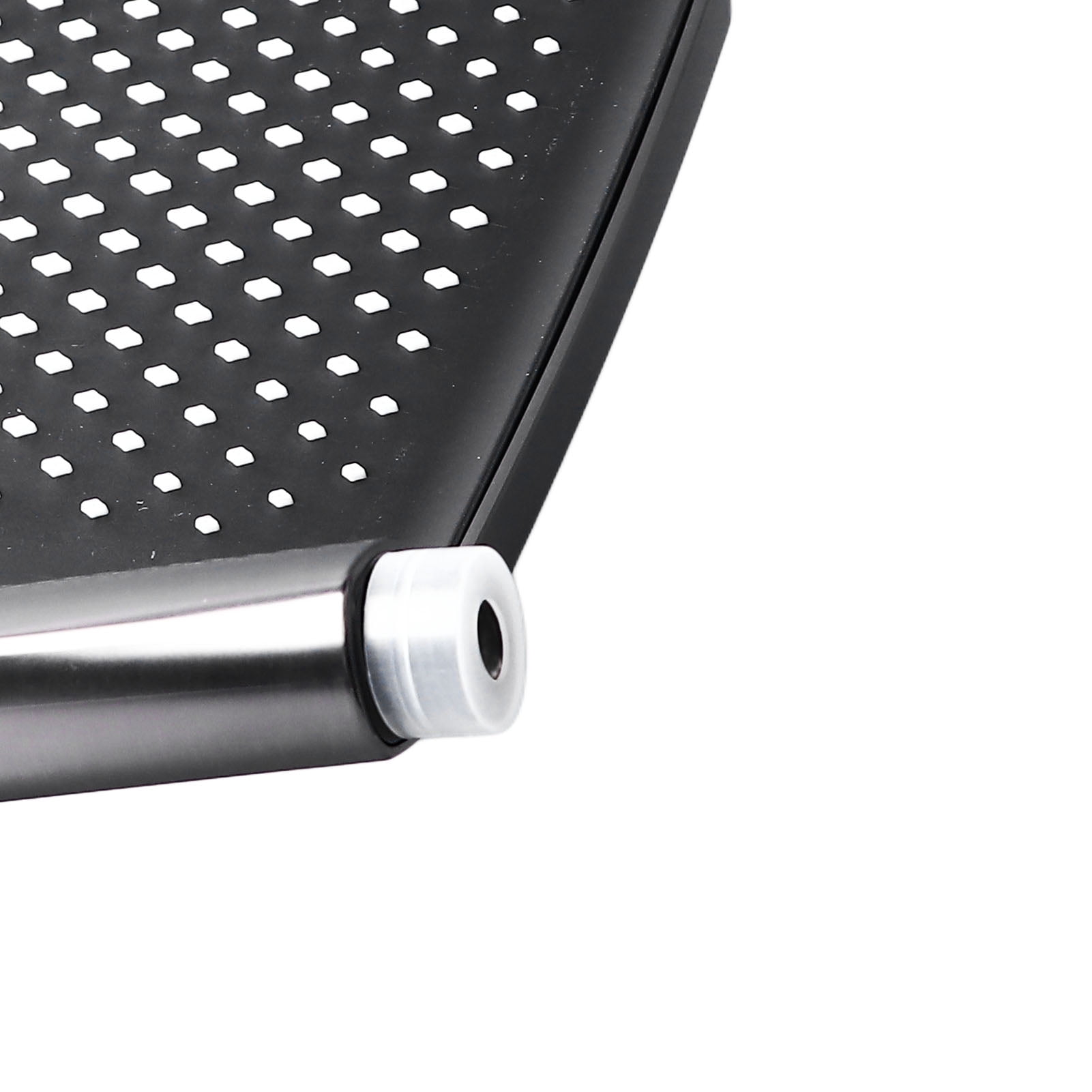 BIMZUC Dual Square Shower Head Combo High Pressure Rain Showerhead with Handheld Spray Electroplating Gray (12.2 inches / 31 cm)