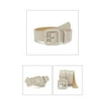 thumbnail image 5 of Colorful Square-Clasp Women's Belt, Soft PU Leather Adjustable Strap for Casual Outfits & Styles, 5 of 9