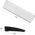 thumbnail image 2 of shiyou-Keyboard Wrist Rest, Cushion Support Pads for 61-Key Keyboard, for Office, Gaming, Computer PC Laptop Mac Typing, with PU Leather & Anti-Slip Rubber Base, Angle Inclined (60% Compact, White), 2 of 4