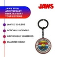 thumbnail image 6 of Jaws 50th Anniversary Regatta Boat Tour Metal Keyring, 6 of 6
