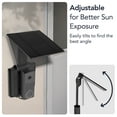 thumbnail image 5 of Wasserstein Solar Charger for Arlo 2K (2nd Gen), Wyze Duo, eufy E340/C30/C31 (2.5W), 5 of 8